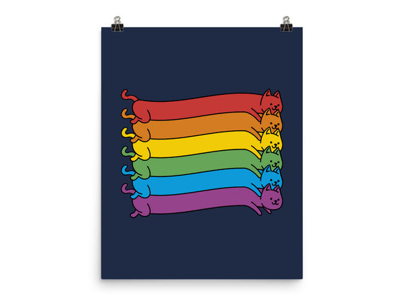 Rainbow Cats Pride Flag