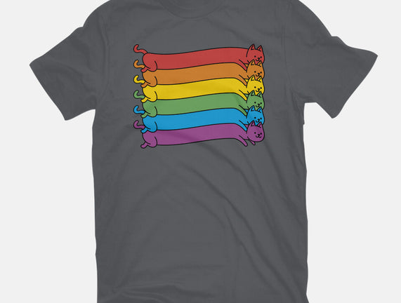 Rainbow Cats Pride Flag