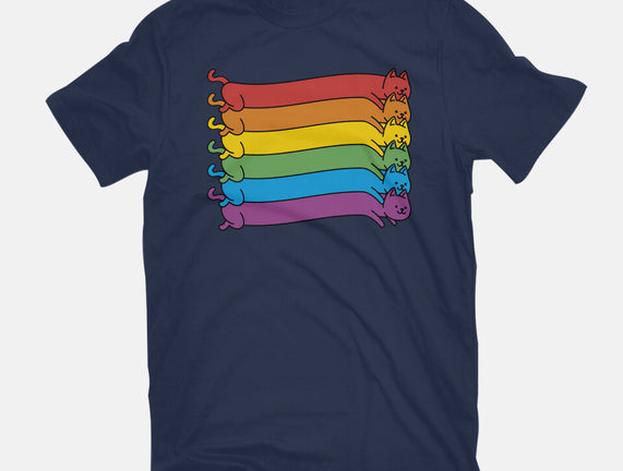 Rainbow Cats Pride Flag