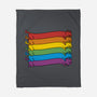 Rainbow Cats Pride Flag-None-Fleece-Blanket-tobefonseca