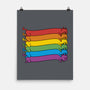 Rainbow Cats Pride Flag-None-Matte-Poster-tobefonseca