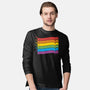 Rainbow Cats Pride Flag-Mens-Long Sleeved-Tee-tobefonseca