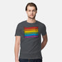 Rainbow Cats Pride Flag-Mens-Premium-Tee-tobefonseca