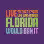 Banned In Florida-Unisex-Crew Neck-Sweatshirt-kg07