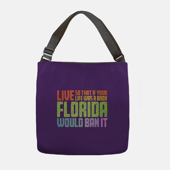 Banned In Florida-None-Adjustable Tote-Bag-kg07