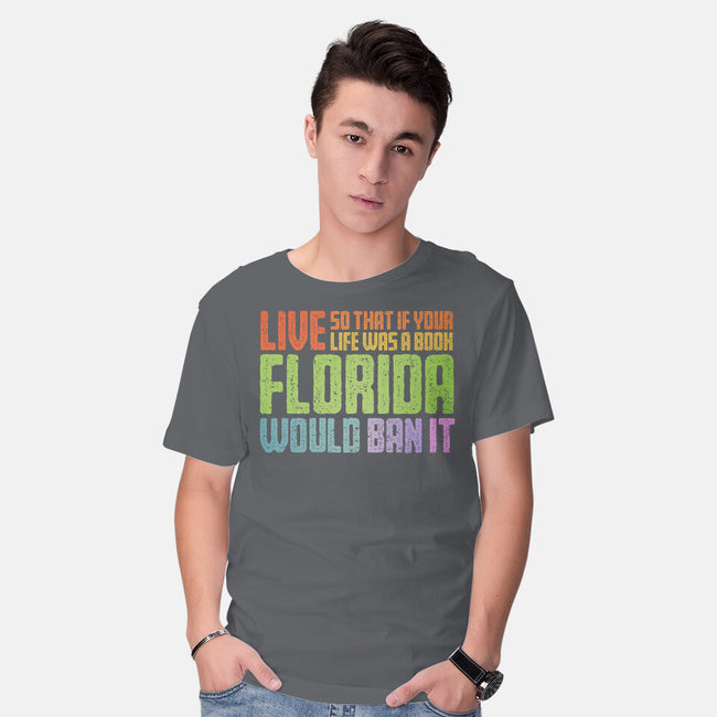 Banned In Florida-Mens-Basic-Tee-kg07