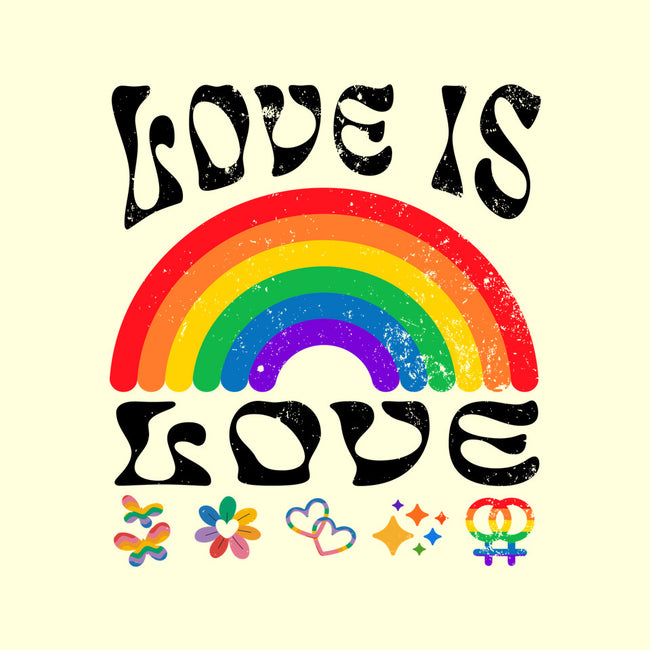 Love Is Love Rainbow-None-Stretched-Canvas-Styleytic