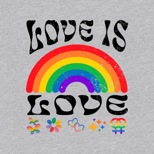 Love Is Love Rainbow-Dog-Basic-Pet Tank-Styleytic