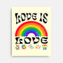 Love Is Love Rainbow-None-Stretched-Canvas-Styleytic