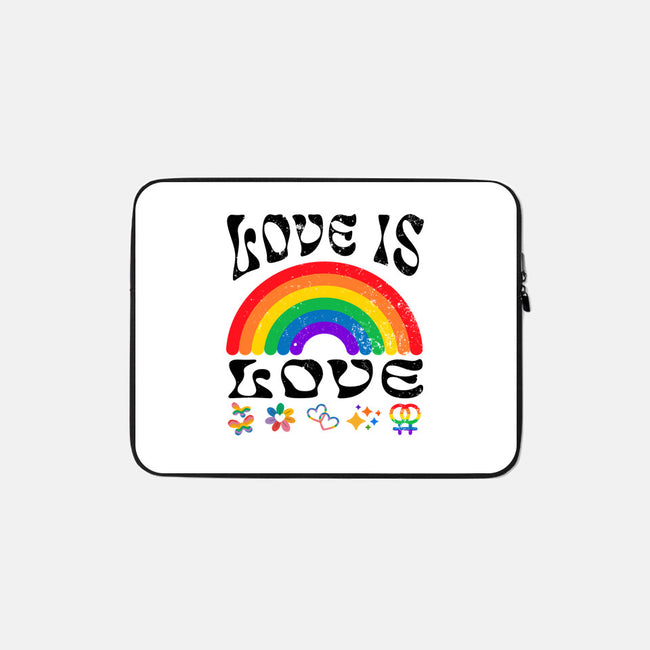 Love Is Love Rainbow-None-Zippered-Laptop Sleeve-Styleytic