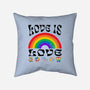 Love Is Love Rainbow-None-Removable Cover-Throw Pillow-Styleytic