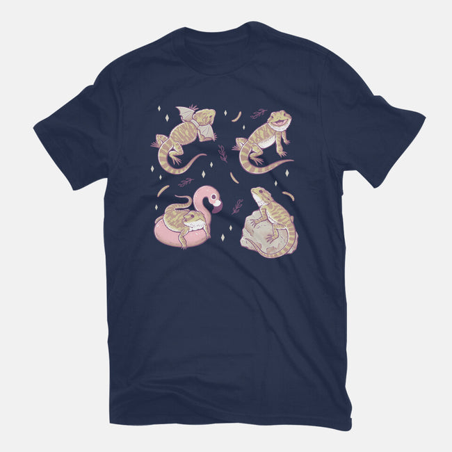 Bearded Dragons-Womens-Basic-Tee-xMorfina