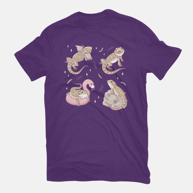 Bearded Dragons-Womens-Basic-Tee-xMorfina