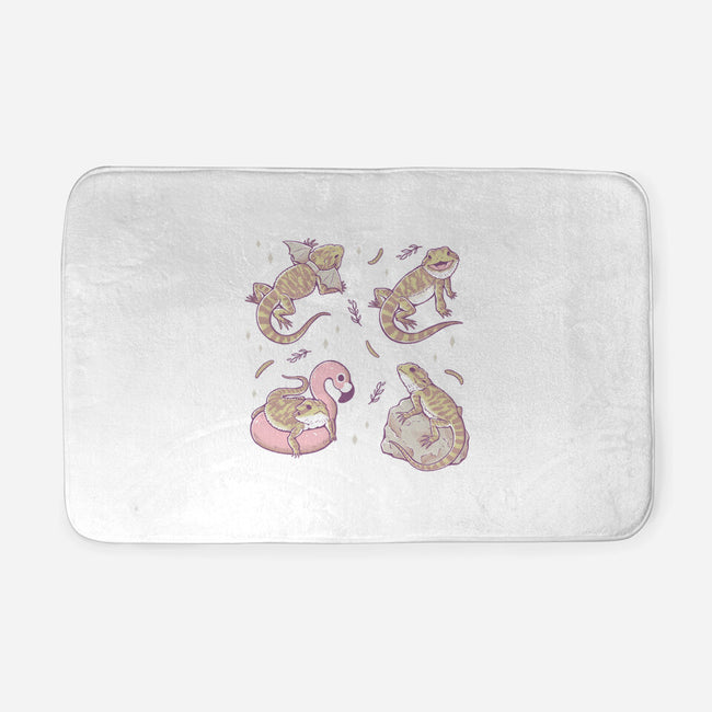 Bearded Dragons-None-Memory Foam-Bath Mat-xMorfina