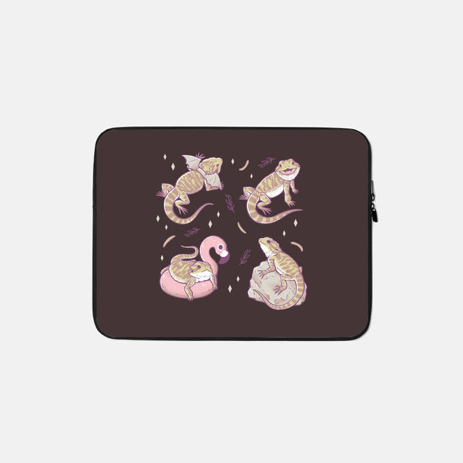 Bearded Dragons-None-Zippered-Laptop Sleeve-xMorfina