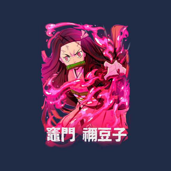 Nezuko Slayer-Mens-Long Sleeved-Tee-Conjura Geek