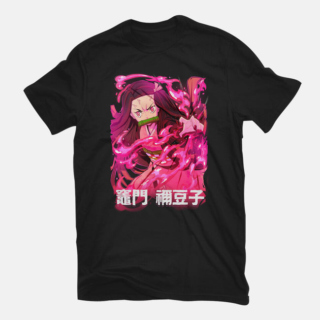 Nezuko Slayer-Womens-Basic-Tee-Conjura Geek