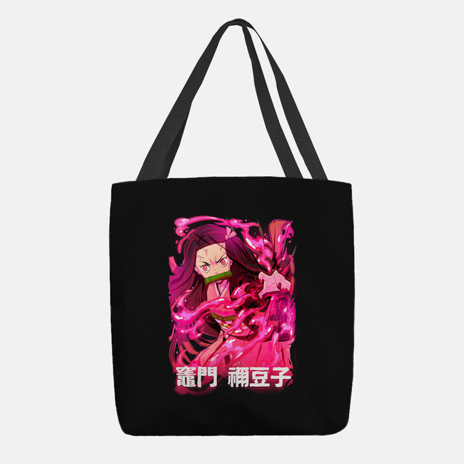 Nezuko Slayer-None-Basic Tote-Bag-Conjura Geek