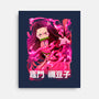 Nezuko Slayer-None-Stretched-Canvas-Conjura Geek