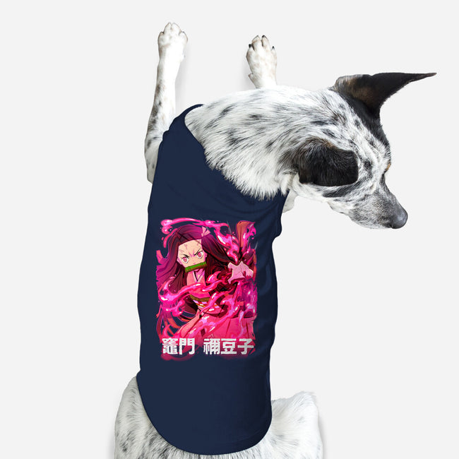 Nezuko Slayer-Dog-Basic-Pet Tank-Conjura Geek