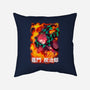 Kamado Slayer-None-Removable Cover-Throw Pillow-Conjura Geek