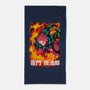 Kamado Slayer-None-Beach-Towel-Conjura Geek