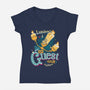 Be Our Guest Tour-Womens-V-Neck-Tee-teesgeex