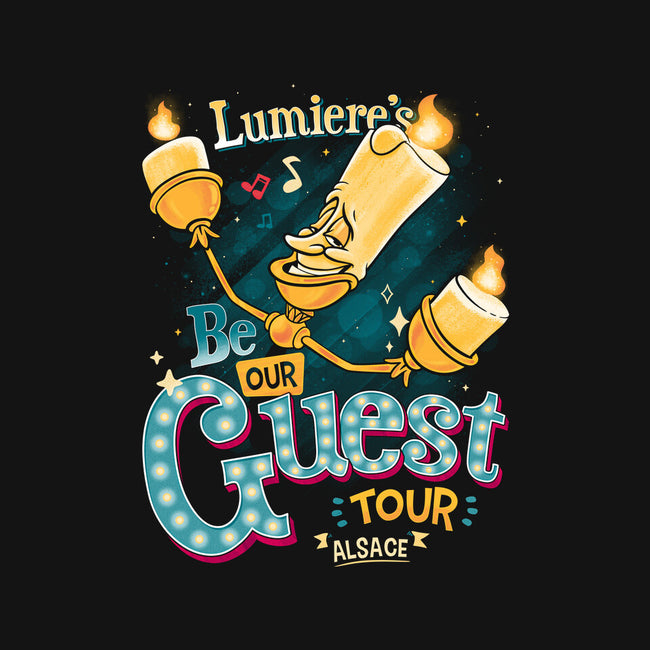 Be Our Guest Tour-Womens-Basic-Tee-teesgeex