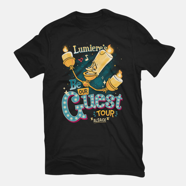 Be Our Guest Tour-Unisex-Basic-Tee-teesgeex