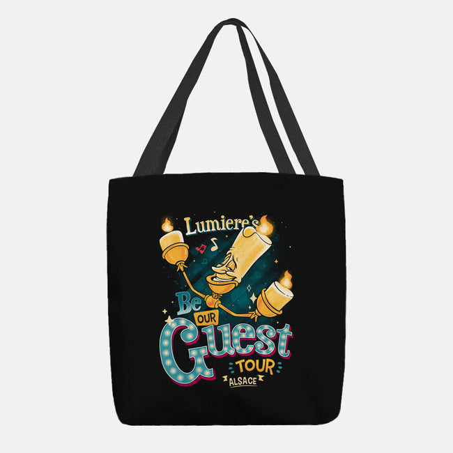 Be Our Guest Tour-None-Basic Tote-Bag-teesgeex