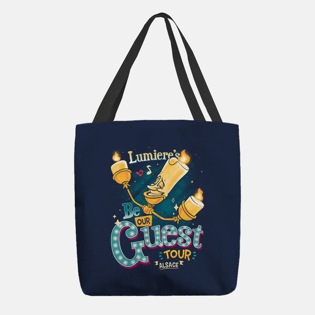 Be Our Guest Tour-None-Basic Tote-Bag-teesgeex