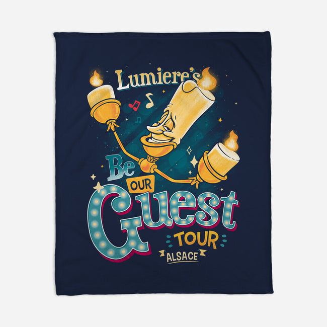 Be Our Guest Tour-None-Fleece-Blanket-teesgeex