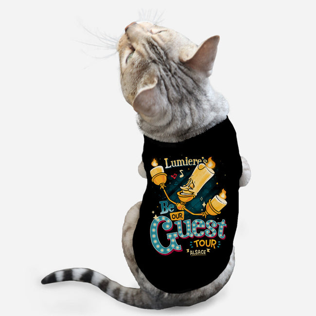 Be Our Guest Tour-Cat-Basic-Pet Tank-teesgeex