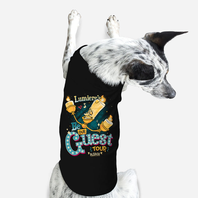 Be Our Guest Tour-Dog-Basic-Pet Tank-teesgeex