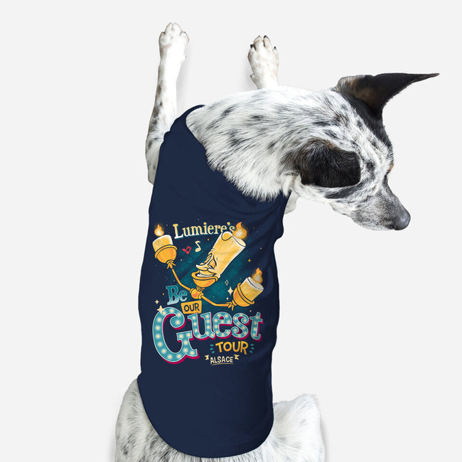 Be Our Guest Tour-Dog-Basic-Pet Tank-teesgeex