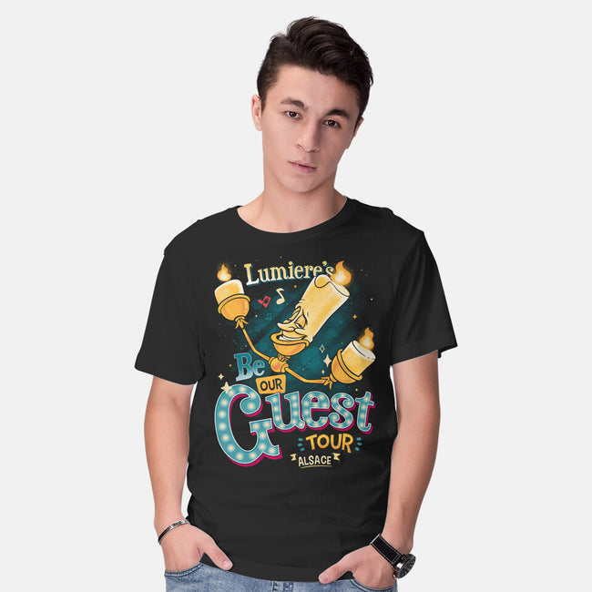 Be Our Guest Tour-Mens-Basic-Tee-teesgeex
