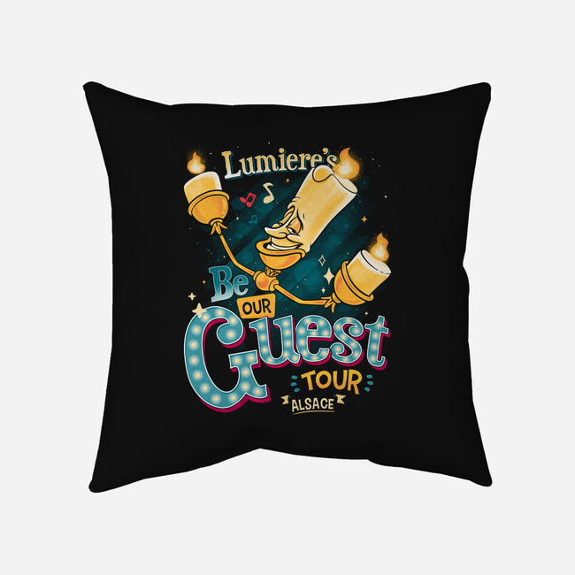 Be Our Guest Tour-None-Removable Cover w Insert-Throw Pillow-teesgeex