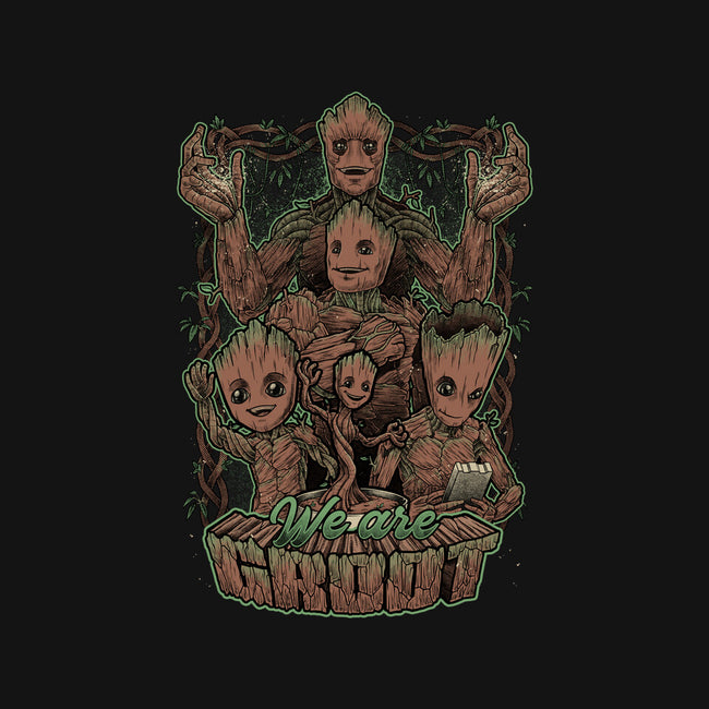 We Are Groot-Womens-Fitted-Tee-Studio Mootant