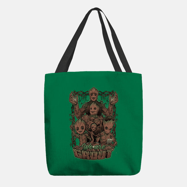 We Are Groot-None-Basic Tote-Bag-Studio Mootant
