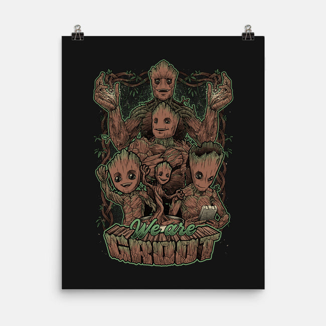 We Are Groot-None-Matte-Poster-Studio Mootant