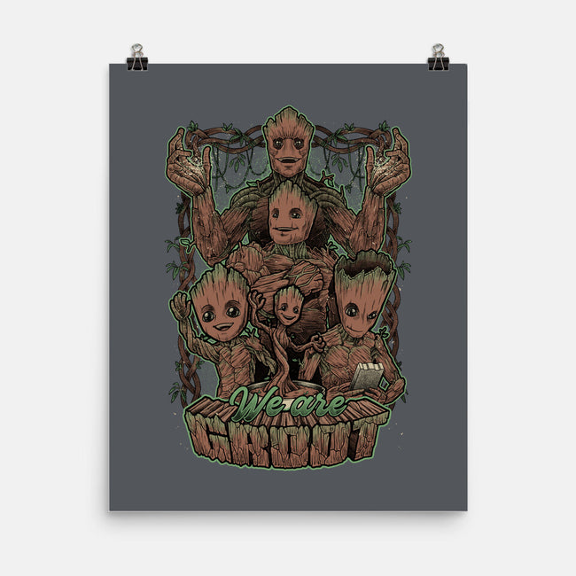 We Are Groot-None-Matte-Poster-Studio Mootant