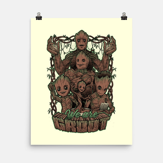 We Are Groot-None-Matte-Poster-Studio Mootant