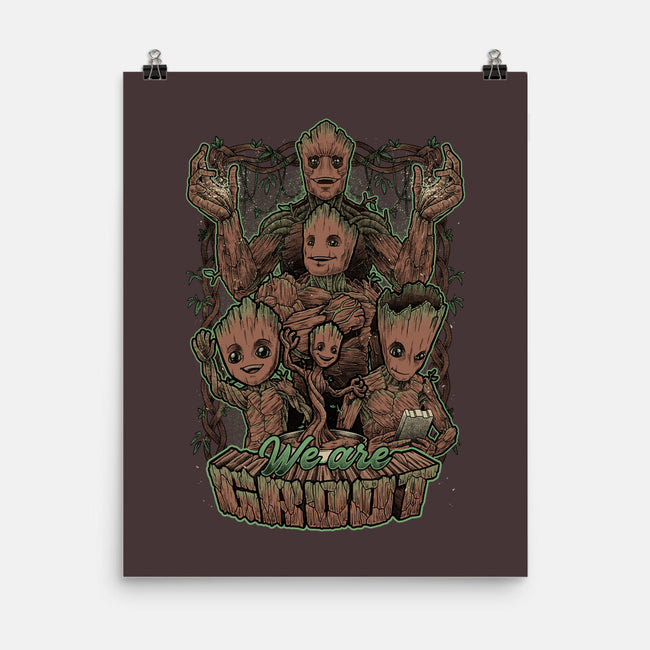 We Are Groot-None-Matte-Poster-Studio Mootant