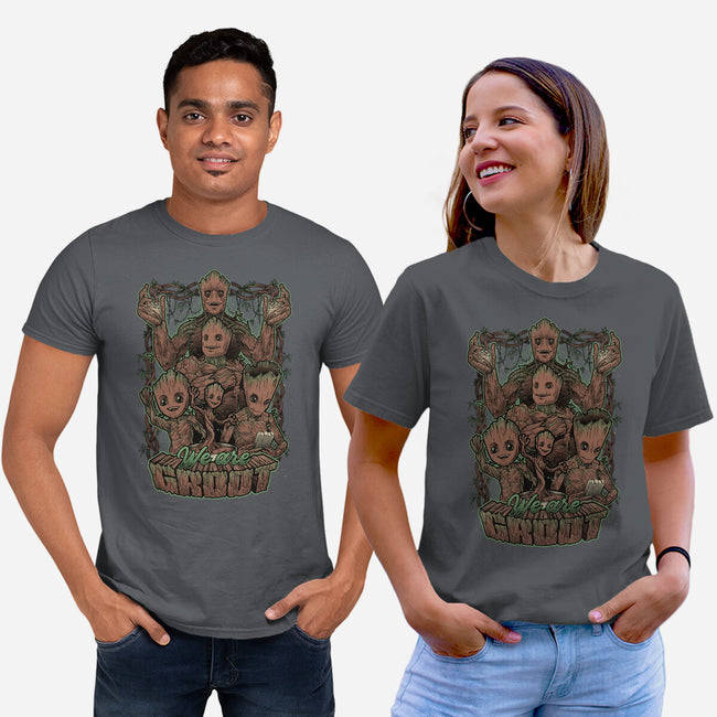 We Are Groot-Unisex-Basic-Tee-Studio Mootant