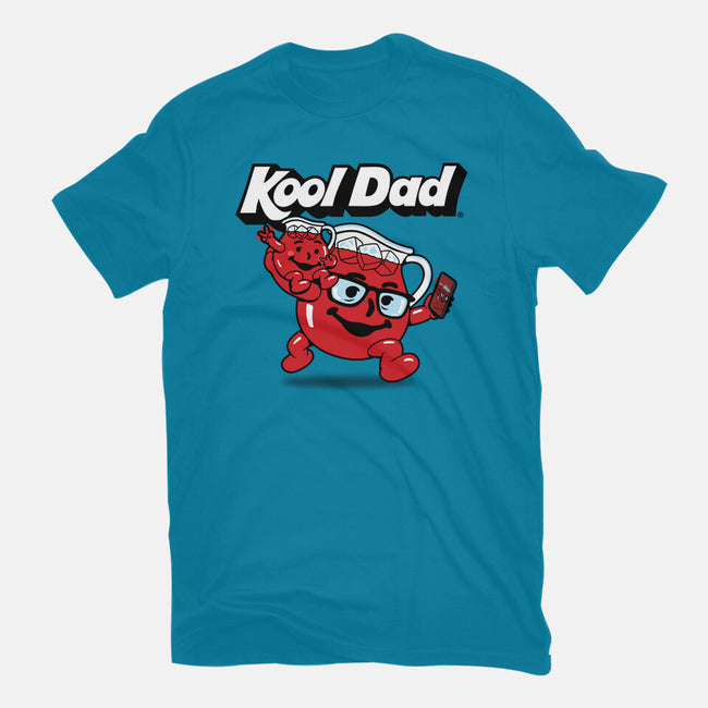 Kool Dad Selfie-Womens-Fitted-Tee-Boggs Nicolas