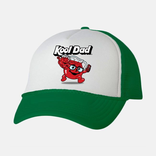 Kool Dad Selfie-Unisex-Trucker-Hat-Boggs Nicolas