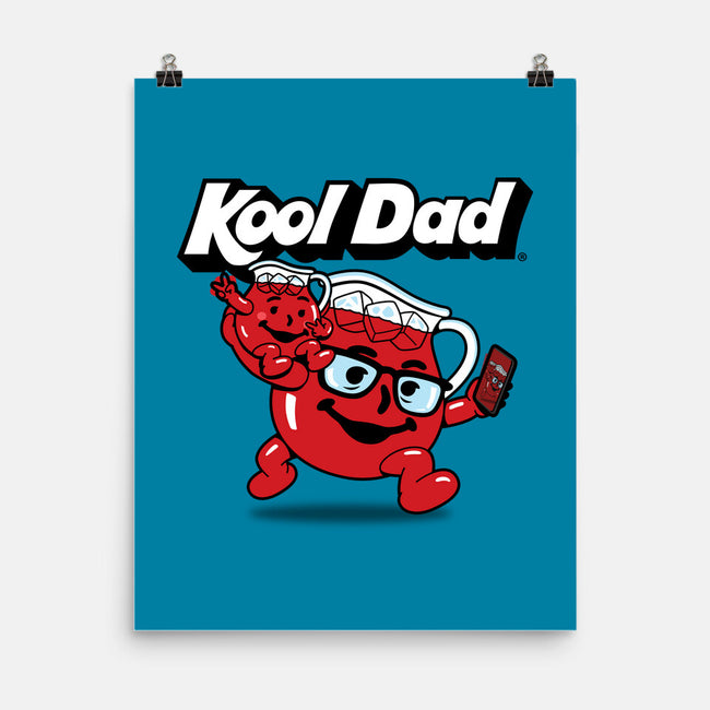 Kool Dad Selfie-None-Matte-Poster-Boggs Nicolas