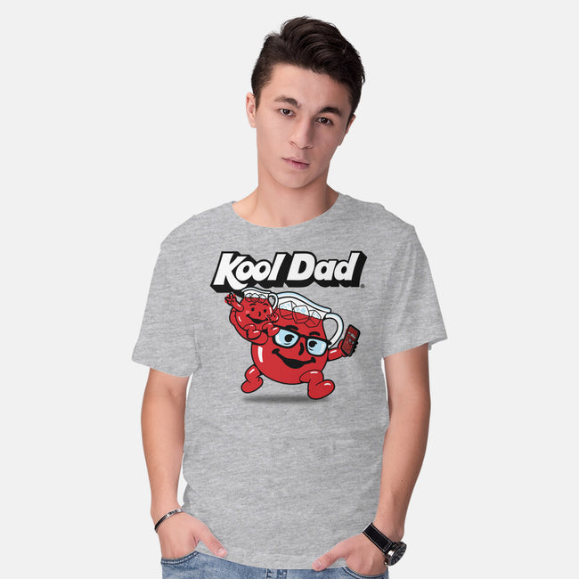 Kool Dad Selfie-Mens-Basic-Tee-Boggs Nicolas