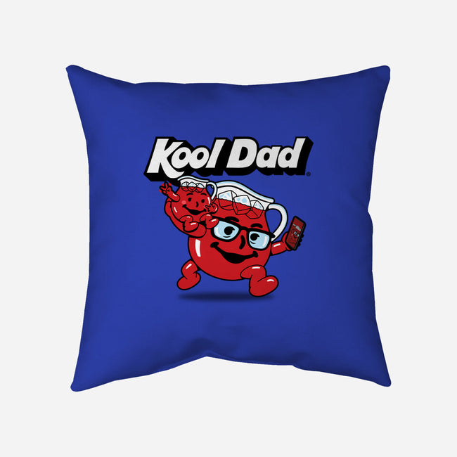 Kool Dad Selfie-None-Removable Cover w Insert-Throw Pillow-Boggs Nicolas