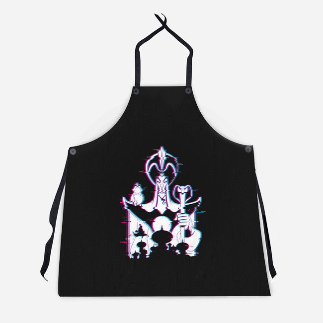 Jafar Glitched-Unisex-Kitchen-Apron-danielmorris1993